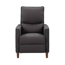 CorLiving - Alder Manual Fabric Recliner - Dark Gray