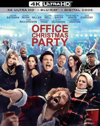 Front. Office Christmas Party - 4K Blu-Ray.