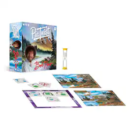 USAoploy - Bob Ross Pictwist Puzzle Game - Blue