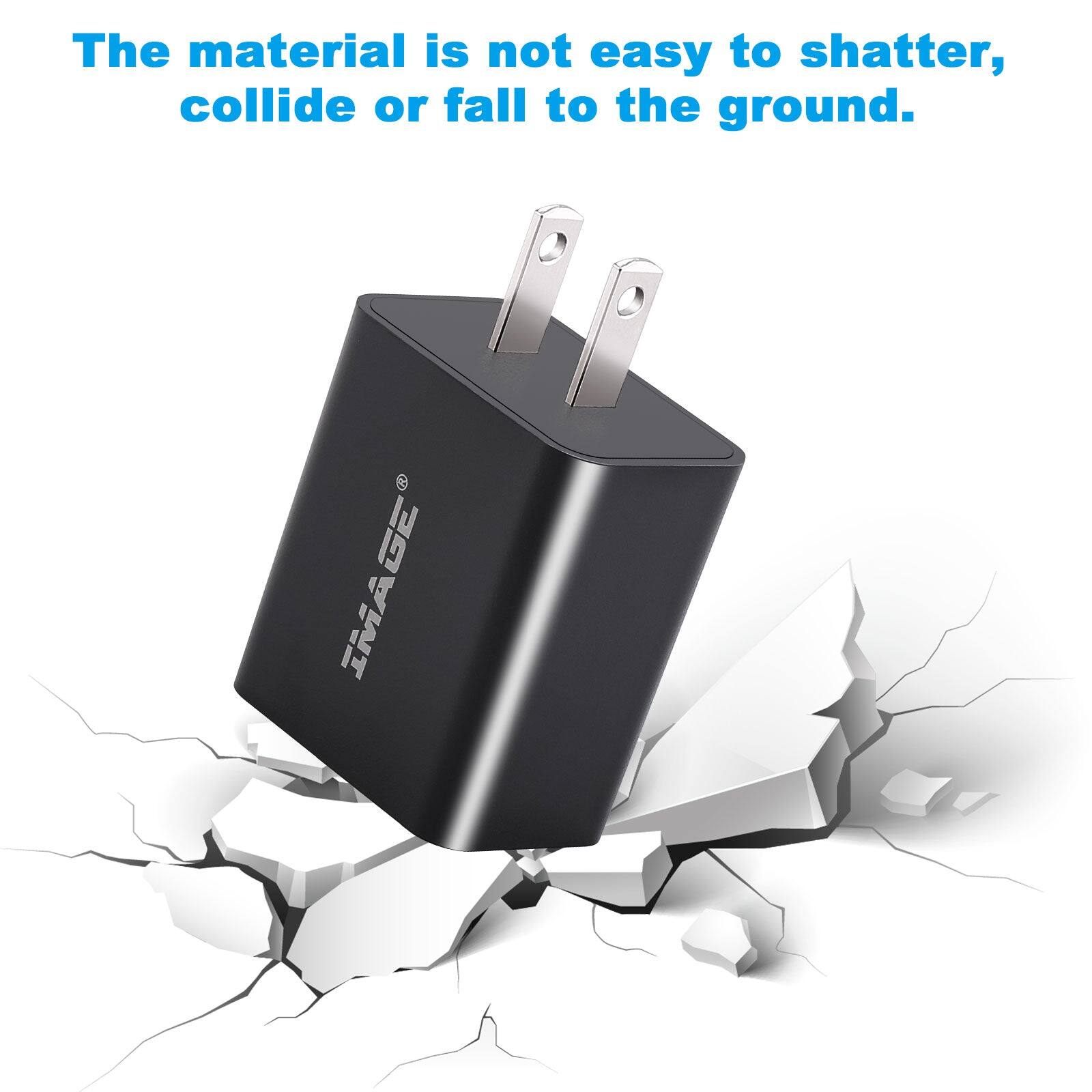 The material is not easy to shatter, collide or fall to the ground. IMAGE