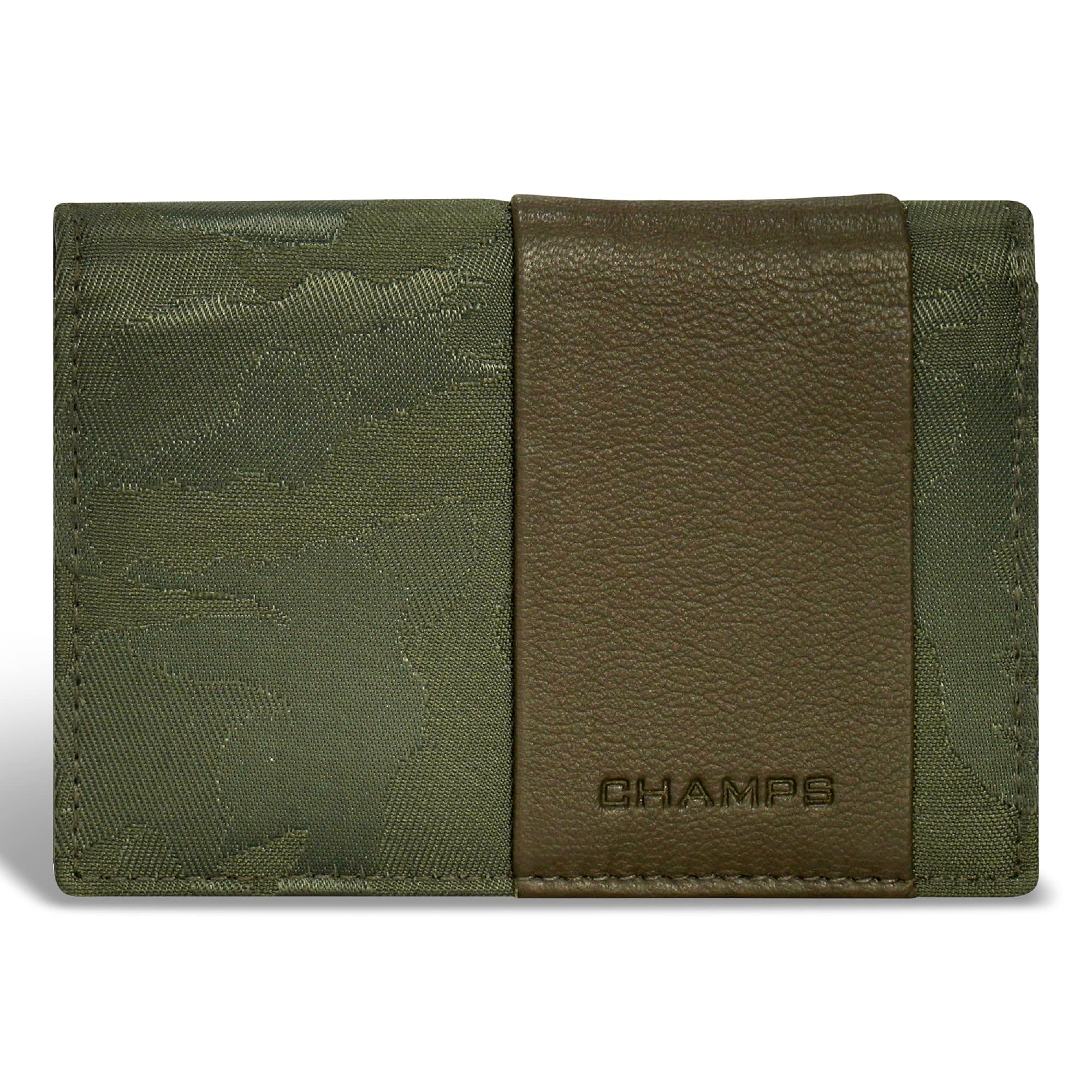 Front. Champs - MW-111-GREEN (CARDHOLDER) - Green.