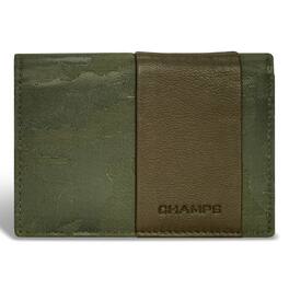 Champs - Camo Collection Leather Cardholder - Green