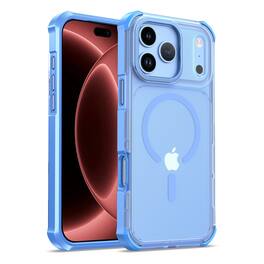 UUCOVER - Magnetic Matte Case for Apple iPhone 18 Pro, Compatible with MagSafe, Drop Protection Shockproof Translucent Slim Cover - Lightblue
