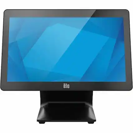 Front. Elo - Elo I-Series 3 POS Terminal - (Intel Core i5 i5-1245UL - vPro Technology - 16 GB DDR5 SDRAM - 256 GB SSD M.2/PCI Express - Black.
