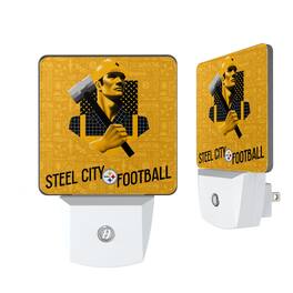 Keyscaper - Pittsburgh Steelers 2024 Illustrated Limited Edition Nightlight Two-Pack - Multicolor