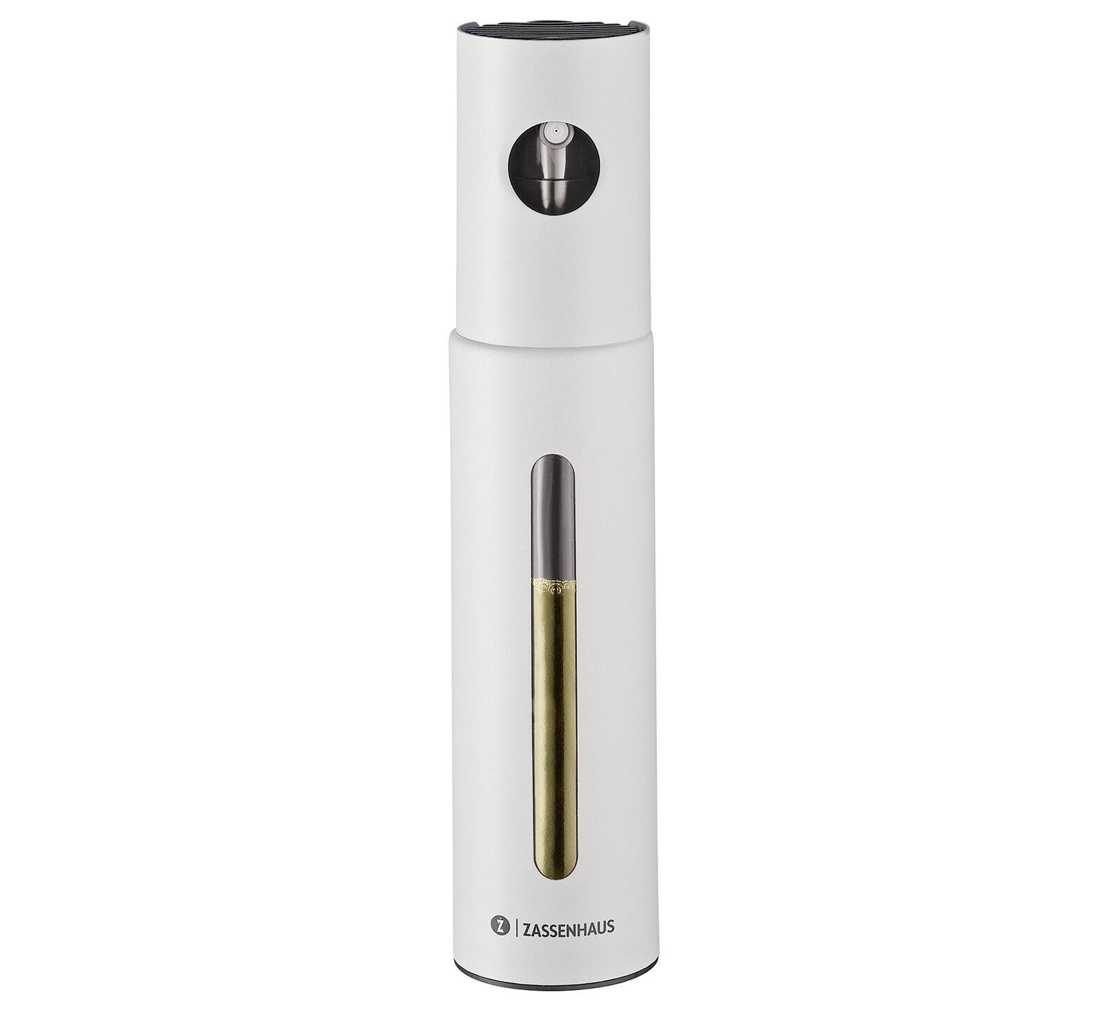Alt View 2. Zassenhaus - Oleon Oil & Vinegar Sprayer, 7.5" H x 1.65", White - White.