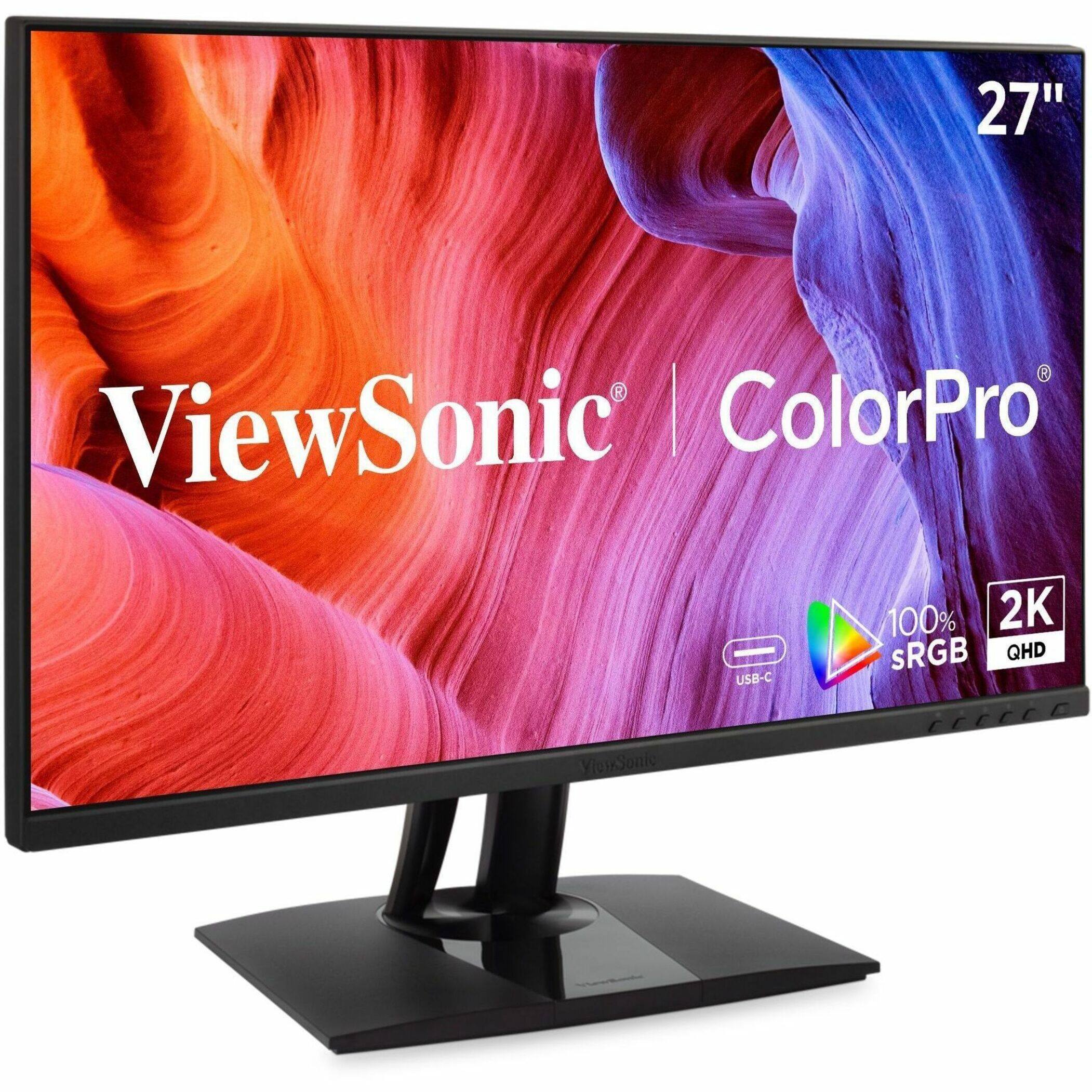 ViewSonic | ColorPro 27" 100% SRGB 2K QHD USB-C