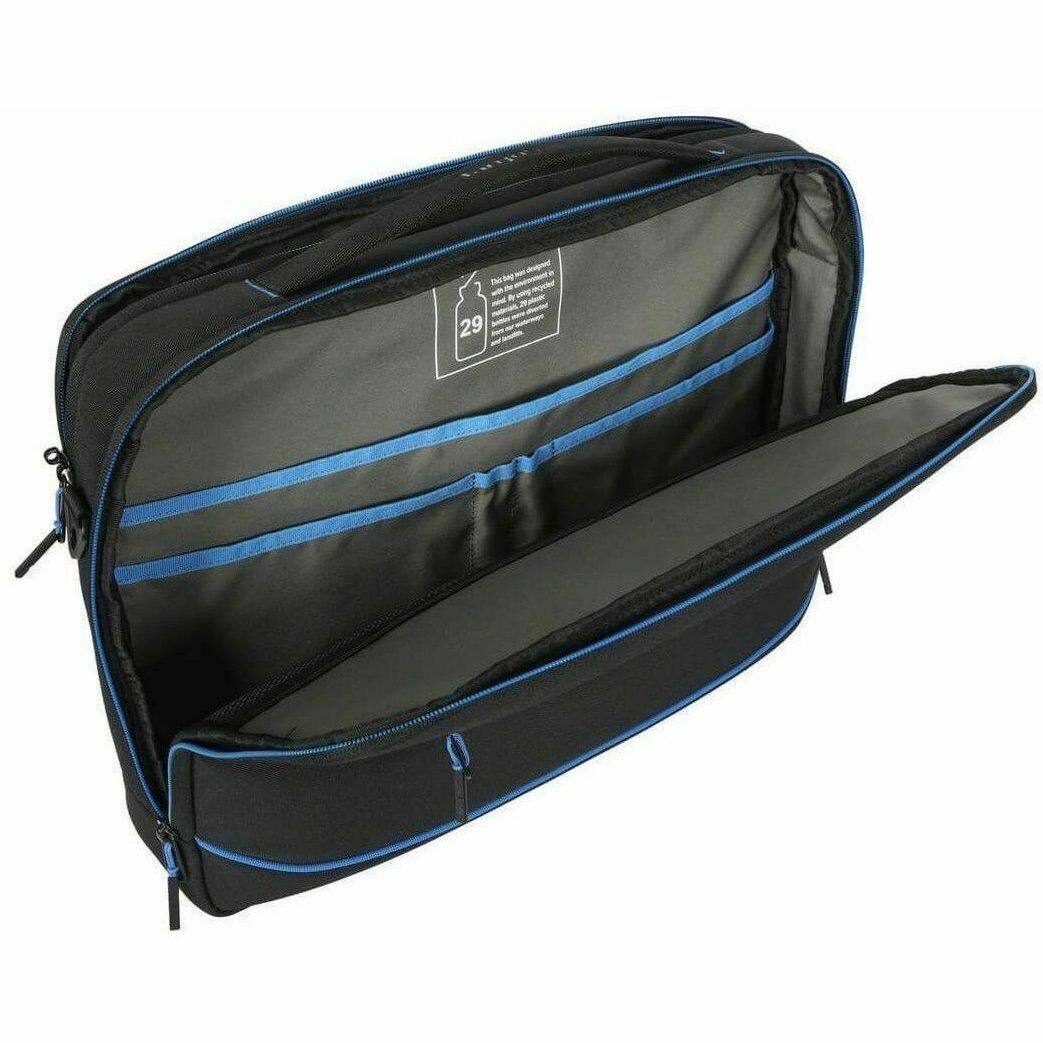 Alt View 5. Targus - Targus Coastline EcoSmart TBT940GL Carrying Case (Briefcase) for 15" to 16" Notebook - Black - Impact Resistant, Shock - Black.
