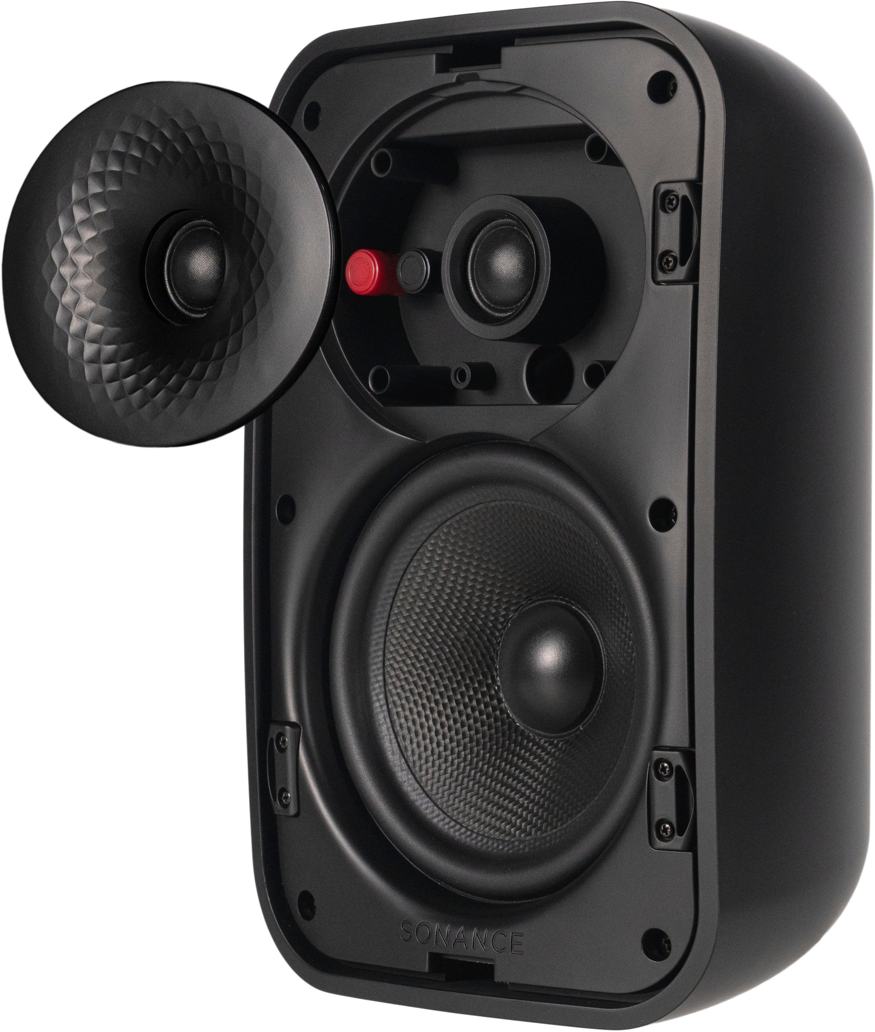 Alt View 21. Sonance - MX52 - Mariner MX Series 5-1/4" 2-Way Outdoor Surface Mount Speakers (Pair) - Black.