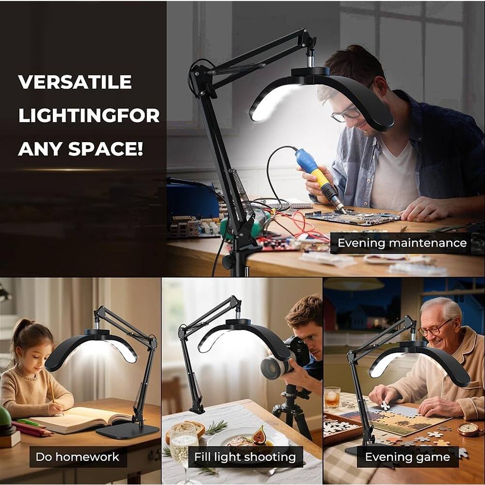 VERSATILE LIGHTING FOR ANY SPACE!

- Evening maintenance
- Do homework
- Fill light shooting
- Evening game