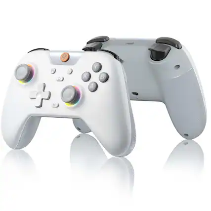 Front. EasySMX - EasySMX X05 Wireless Controller Bluetooth-enabled game controller equipped with Hall effect joysticks trigger buttons. - E (Everyone)
