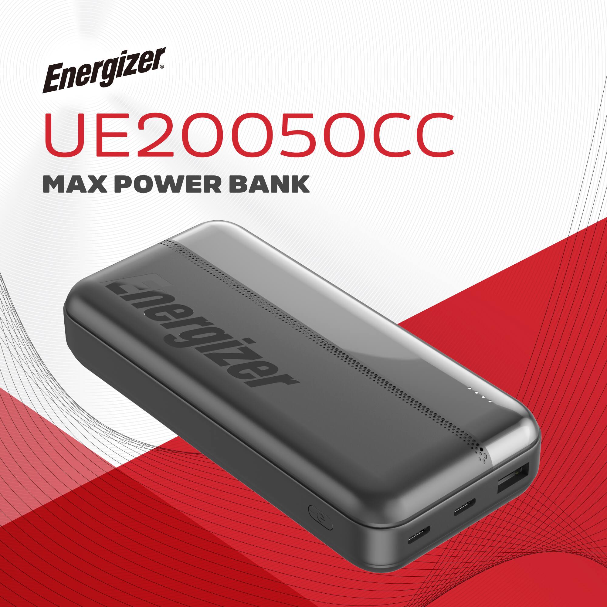 Energizer UE20050CC MAX POWER BANK