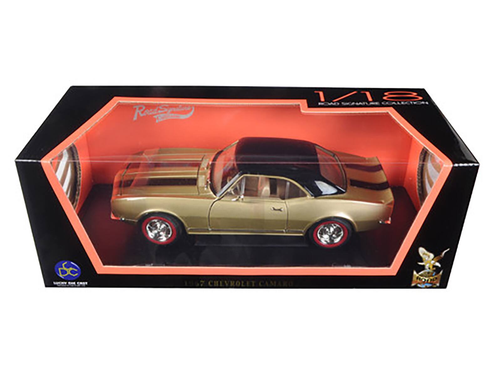 1/18  
Road Signature Collection  
1967 Chevrolet Camaro  
Road  
DC  
Motor City Customs