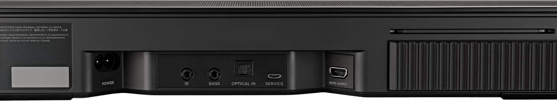 RSTOTIO PARA PRUEBAS Oer PARA LA VENTA NNTA I / sera enpormentation sumaratration - assessment ot rgttree otin ia meherche a - devroppement 1 vendu d - - vera au Canadaa POWER IR BASS OPTICAL IN SERVICE A HOMI (eARC)