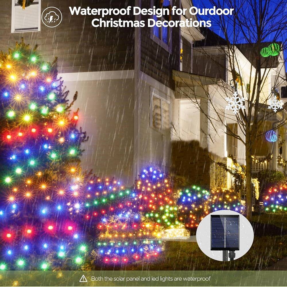 Waterproof Design for Outdoor Christmas Decorations

Both the solar panel and LED lights are waterproof