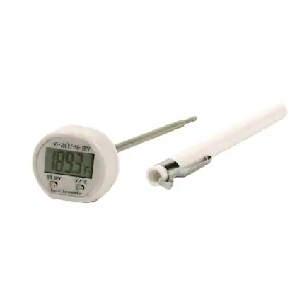 -45~200°C/-50-392°F
-45 392°F on 1893°F
OFF
f/C
Digital Thermometer