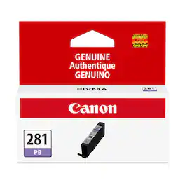 Canon - CLI-281 Standard Capacity - Ink Cartridge - Photo Blue