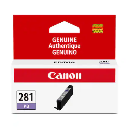 A.IOE ... no_ C Deutng - AE - Canon Camos GENUINE Authentique GENUINO PIXMA 281 PB JOT PN 2 23 - -