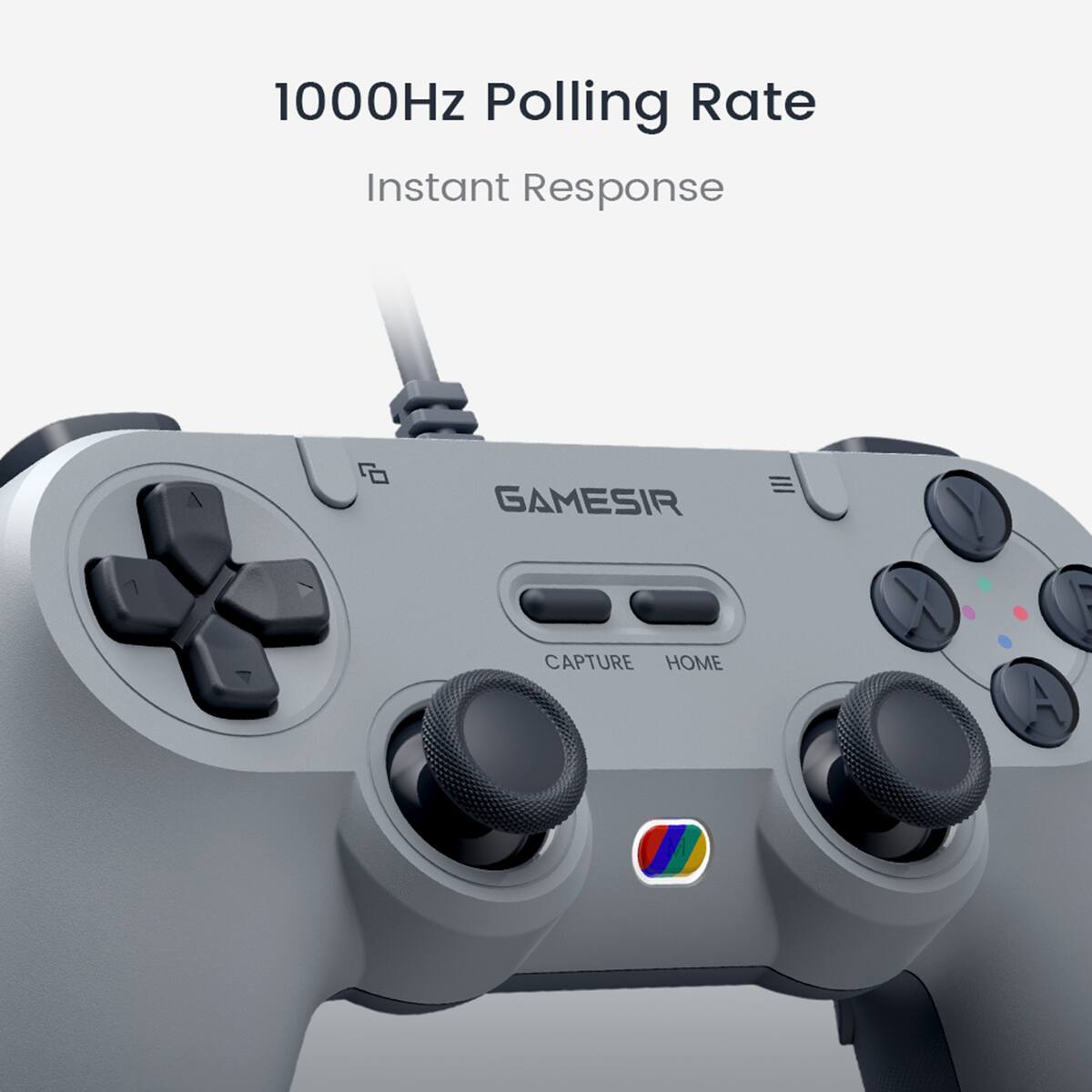 1000Hz Polling Rate  
Instant Response  

GAMESIR  

CAPTURE HOME
