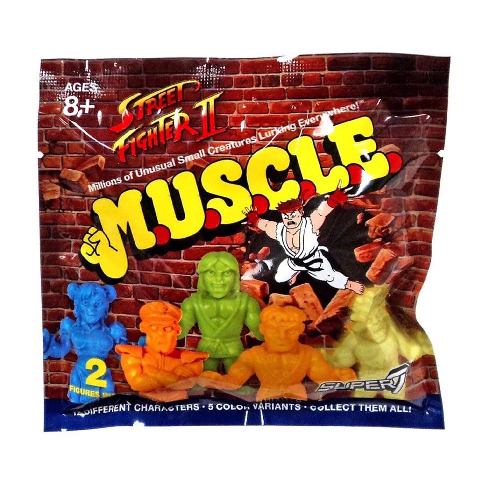 Super7 - Street Fighter II M.U.S.C.L.E. Mini-Figure Wave 1 | Random 2-Pack - Multi-Color price history on PriceWatchPro