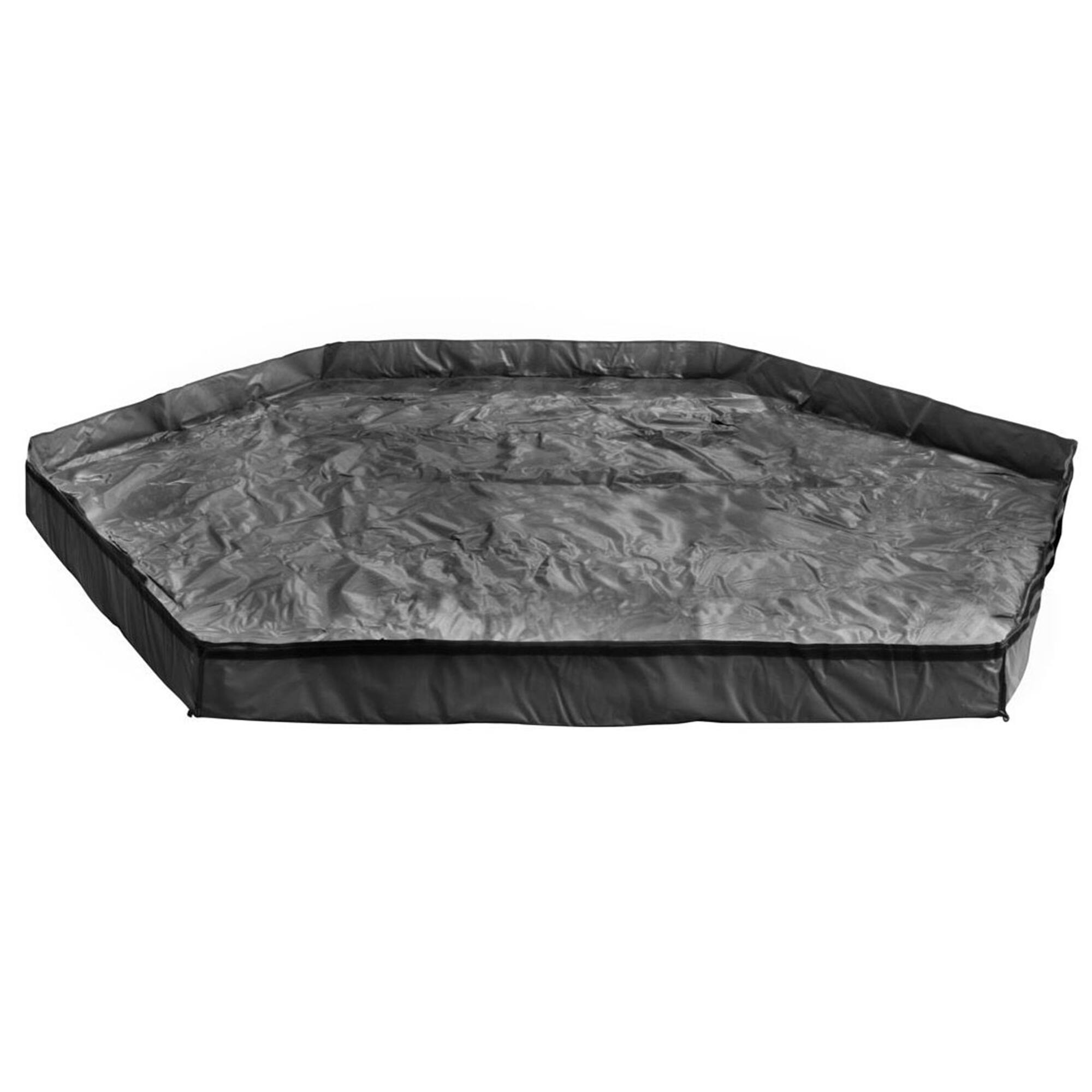 Alt View 8. Clam - CLAM 150"x150" Quick-Set Floor Tarp Mat for Pavilion Camper Shelter, Floor Only - Gray.