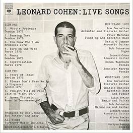 Leonard Cohen - Leonard Cohen: Live Songs - VINYL LP