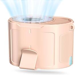Loheer - Portable Waist Fan, Wearable Shirt Fan with Long Battery, Clip On Belt Fan for Outdoor Work and Travel