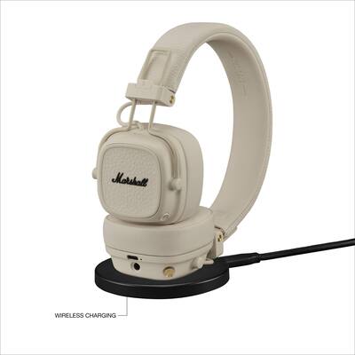 Marshall Major V Wireless On Ear Bluetooth Headphones with Marshall Major V Wireless On Ear Bluetooth Headphones with