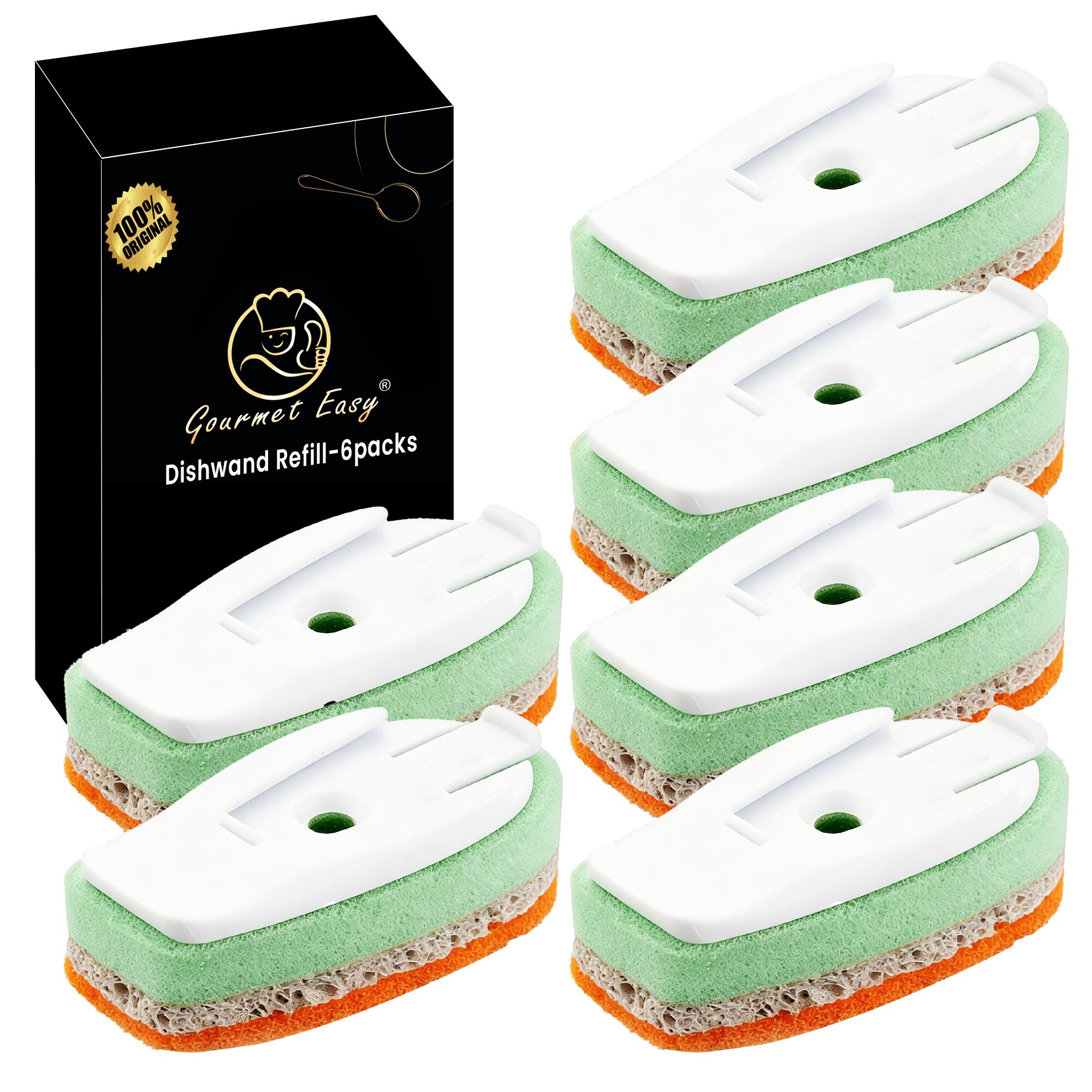 Gourmet Easy Dishwand Refill-6packs