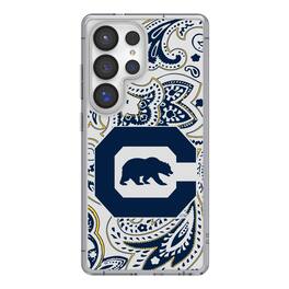 Keyscaper - NCAA - Cal Bears Paisley Galaxy Clear Case - S23 Ultra - Multicolor