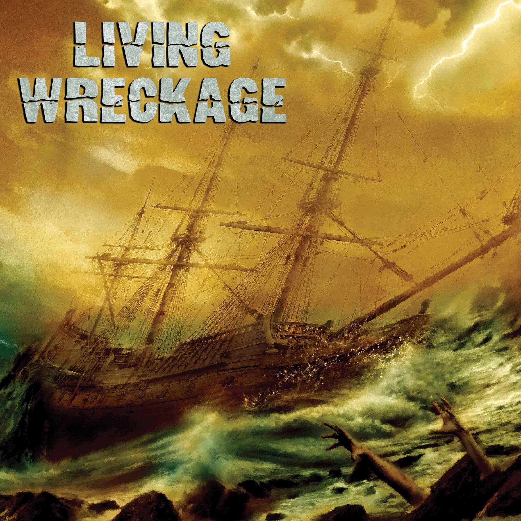 Front. Living Wreckage [Green Vinyl] [LP].