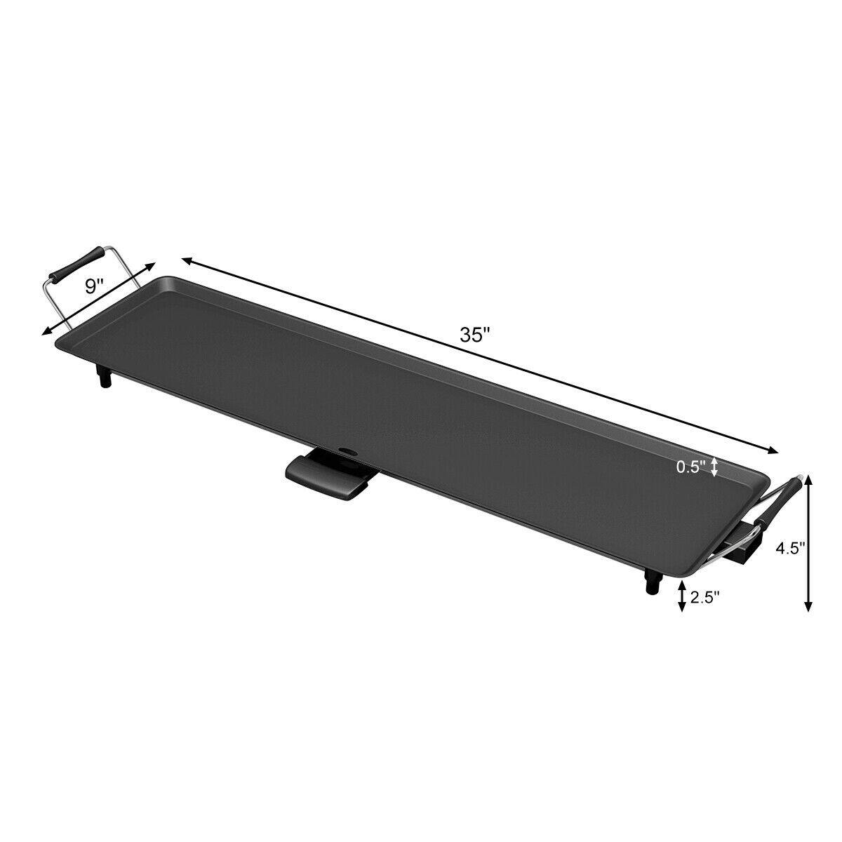 The text on the image reads: 9" 35" 0.5" 4.5" 2.5".