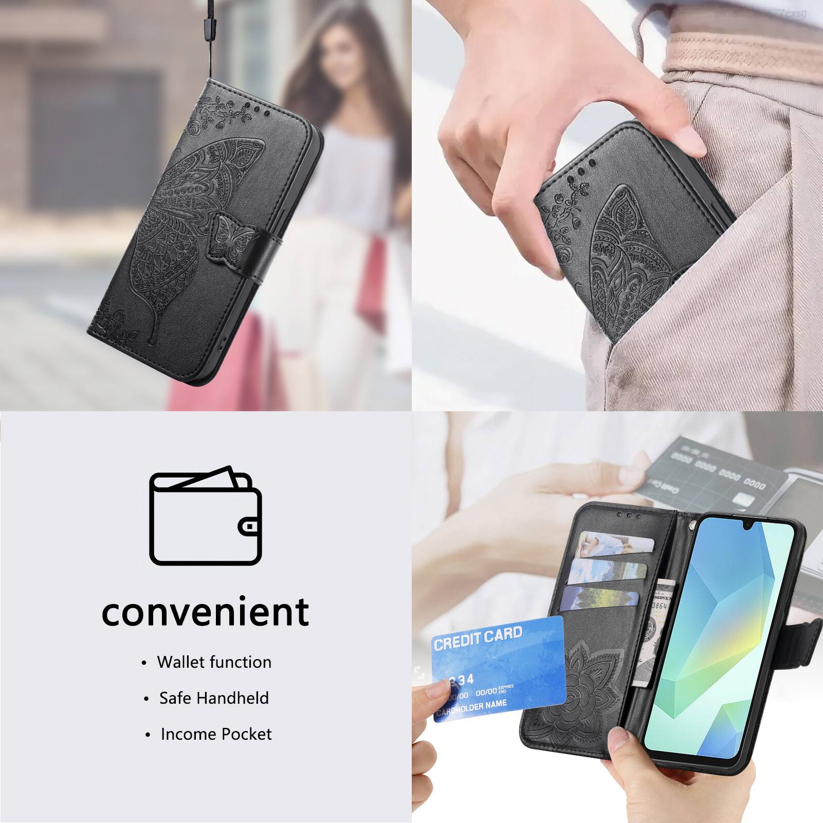 0000 0000 -O 0000 convenient Wallet function Safe Handheld Income Pocket CREDIT CARD 34 4 CO JUAO 0OPDO OLDEN NAME 06