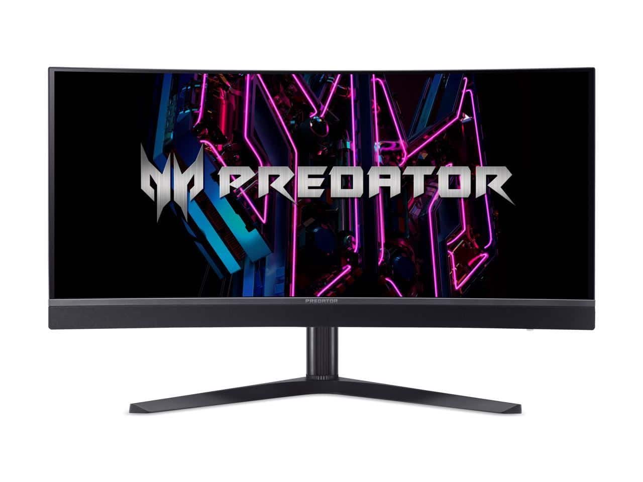 Acer - Refurbished Excellent - Refurbished Predator X34 V 34" OLED Gaming Monitor 175Hz UW-QHD 3440x1440 0.1ms Response Time - Black