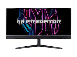 Acer - Refurbished Excellent - Predator X34 V 34" OLED Gaming Monitor 175Hz UW-QHD 3440x1440 0.1ms Response Time - Black