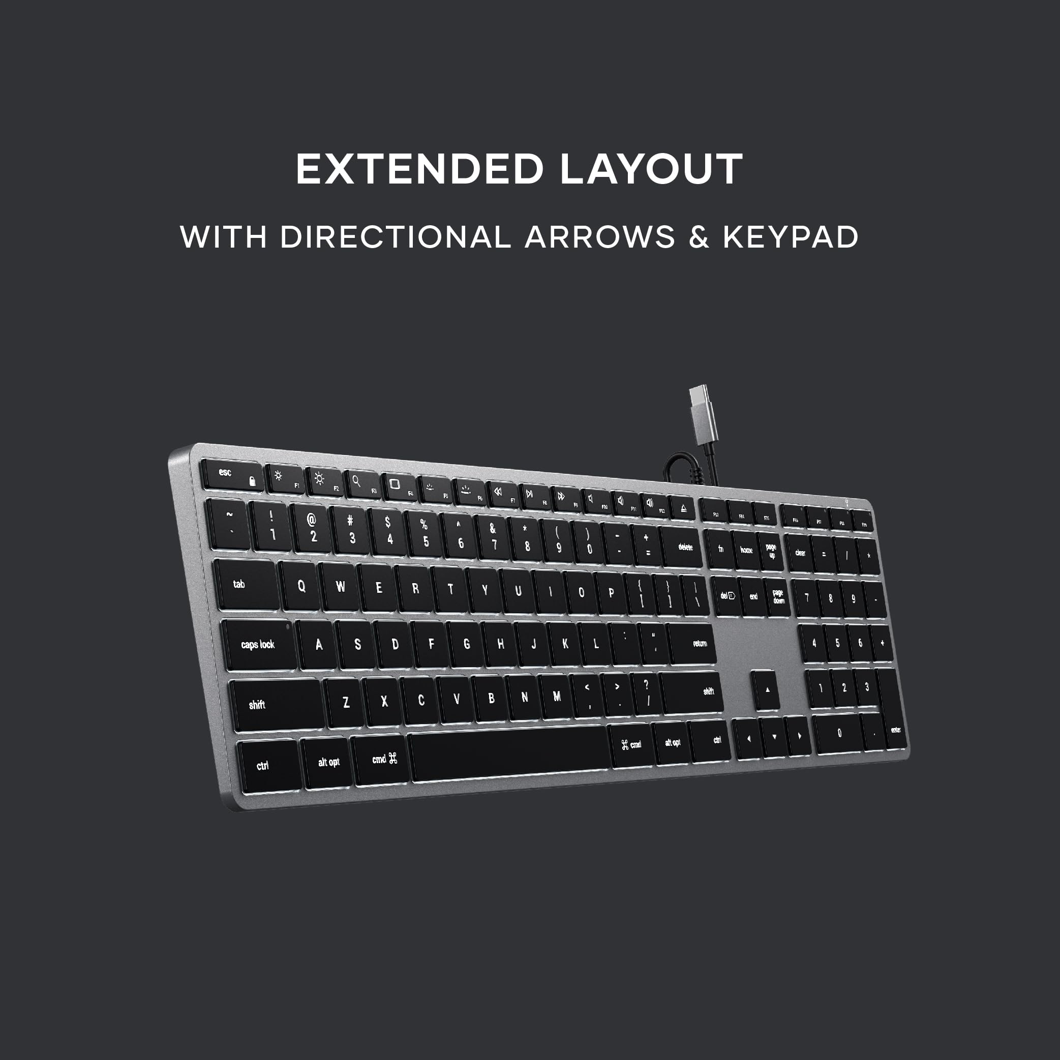 EXTENDED LAYOUT WITH DIRECTIONAL ARROWS & KEYBOARD

8 1 b 6 2 P # 3 O I 4 c 1 5 E = I M I a I i E 4 a 4 7 tab Q W E R 1 1 U I F I I I WE caps tck A $ D i i H K L I thit 1 X Y N M E 1 1 2 1 af o cnd 36