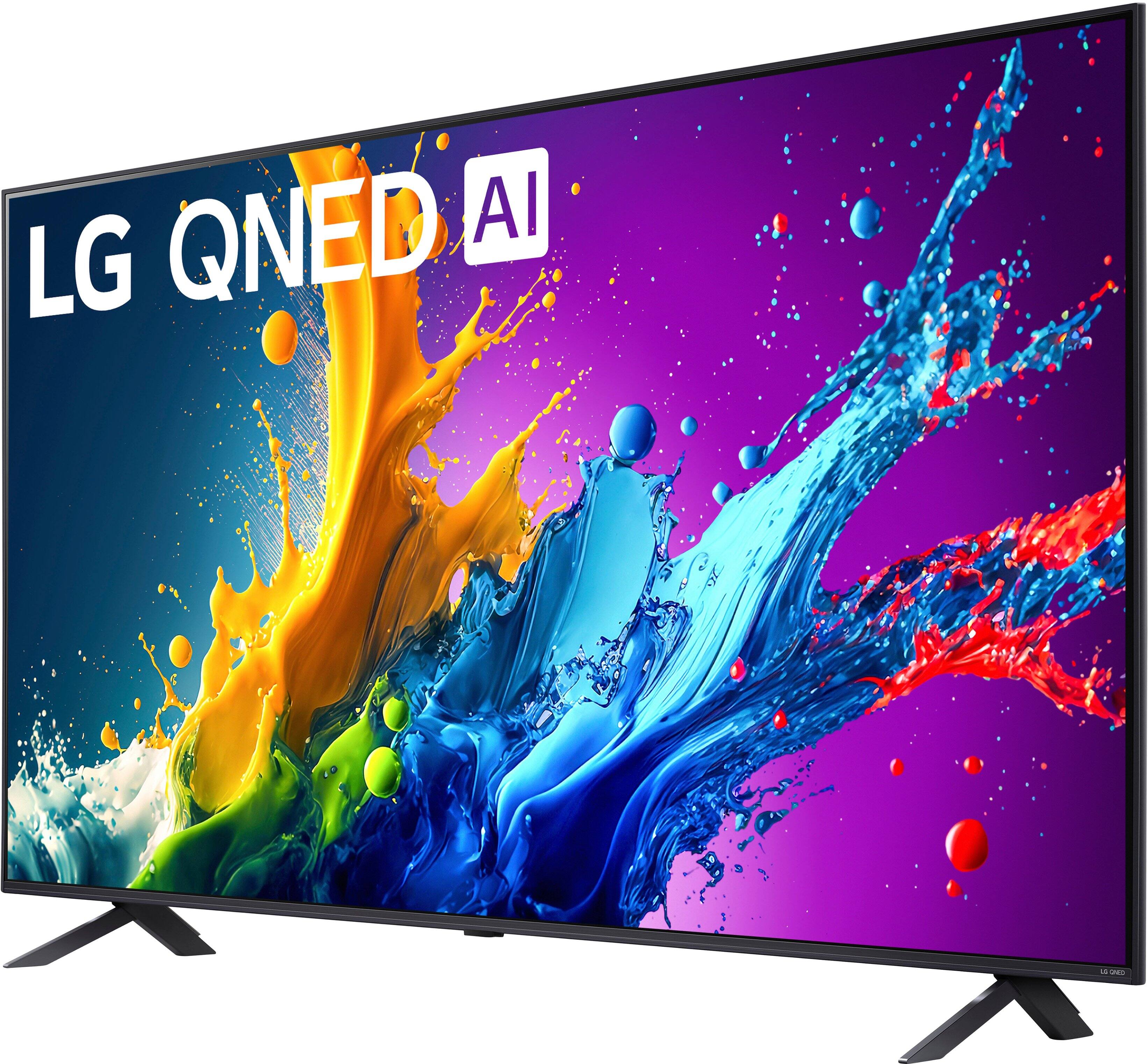 The text on the image reads "LG QNED AI."