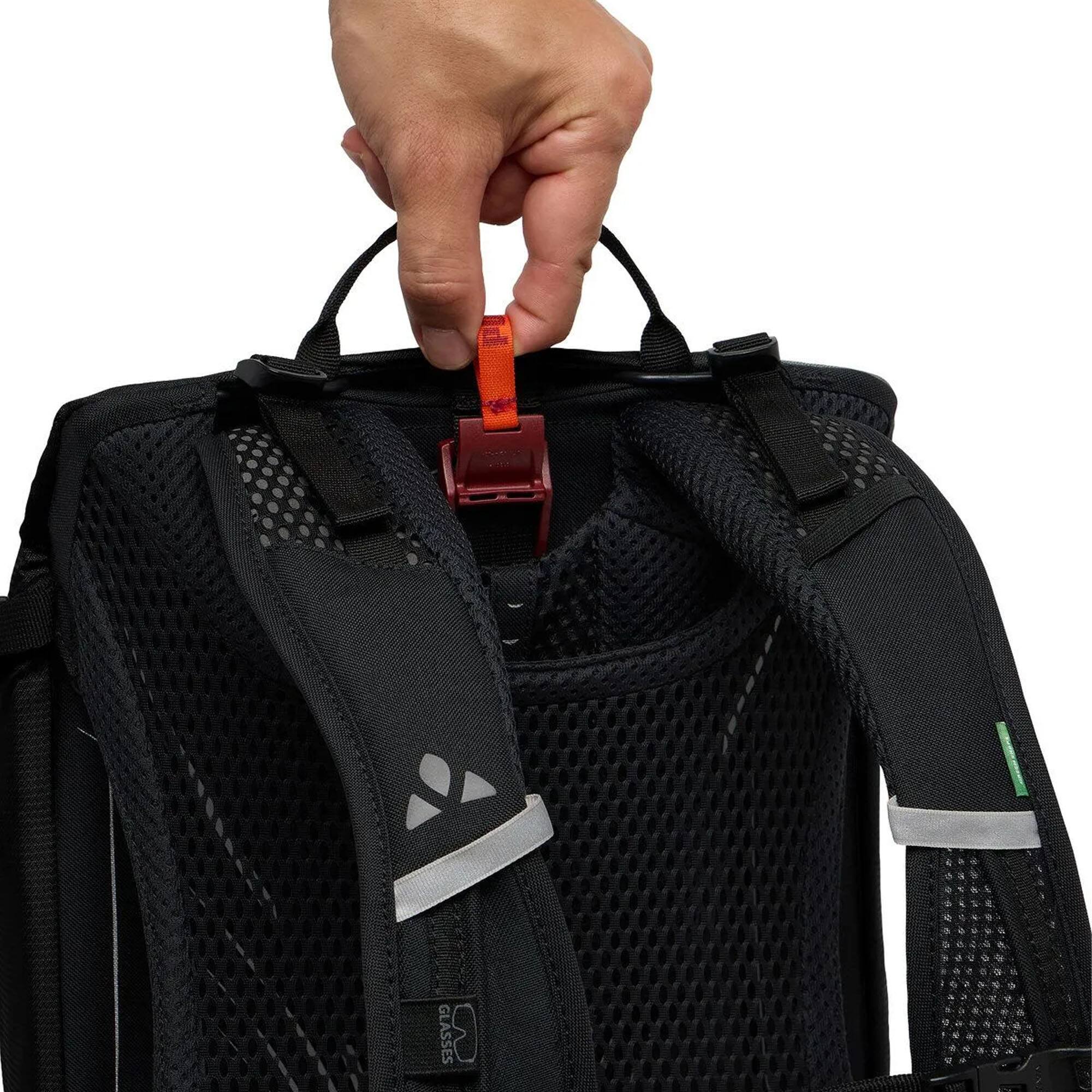 Alt View 4. VAUDE - Vaude Trailvent 15 Mountain Bike Backpack - Black - Black.