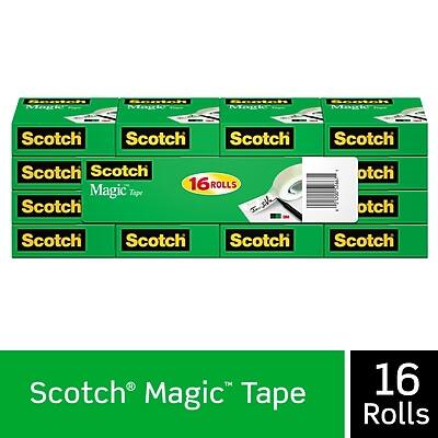 Scotch Magic Tape  
16 Rolls