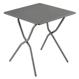 Lafuma - Balcony II Colorblock Steel Square Folding Outdoor Patio Table - Titanium