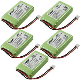 HQRP - 5-Pack 7.4 V 1050 mAh Li-Polymer Batteries for Dogtra BP74T Transmitter 2500T&B 3500NCP