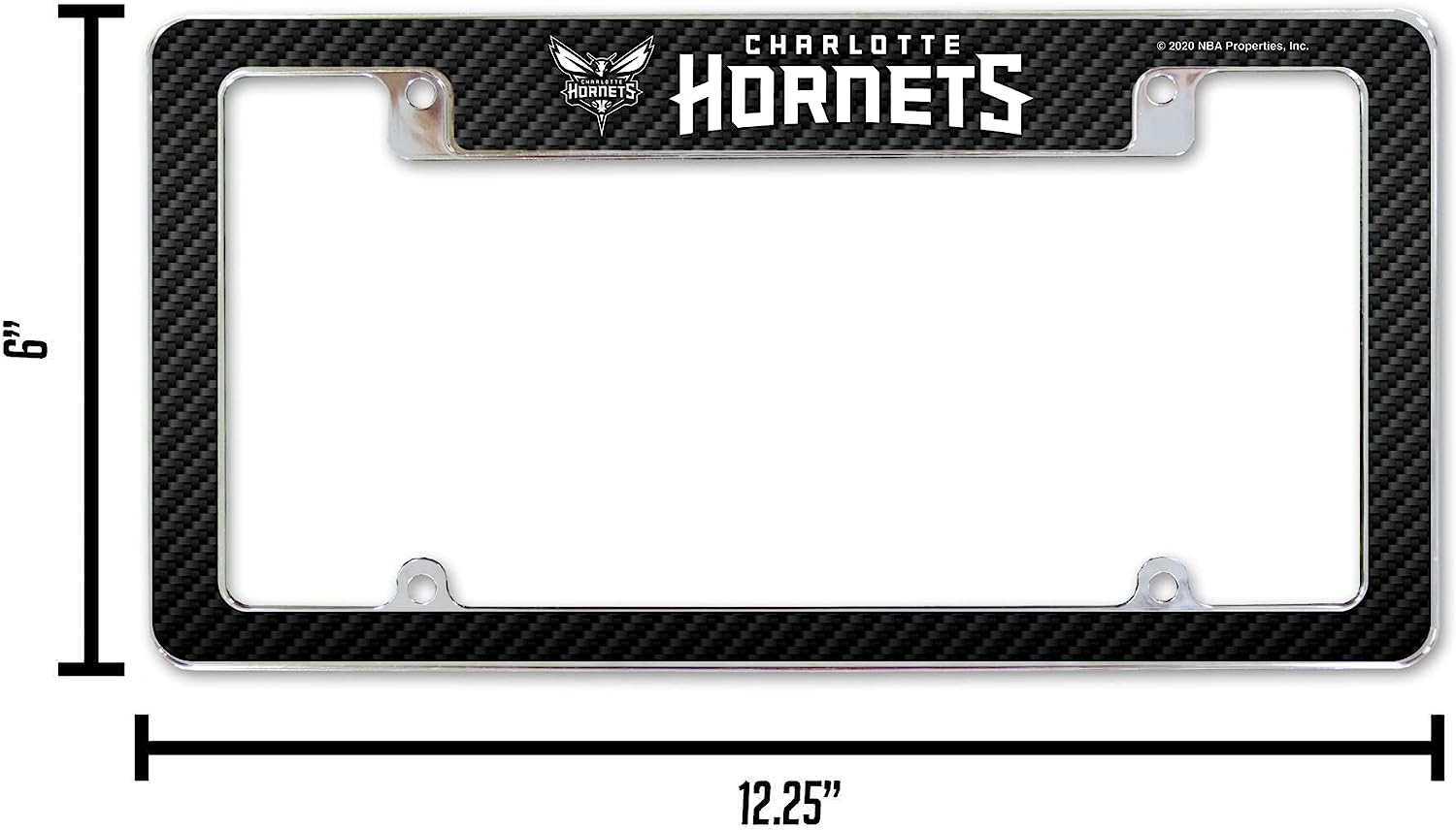 CHARLOTTE HORNETS  
6" x 12.25"  
© 2020 NBA Properties, Inc.