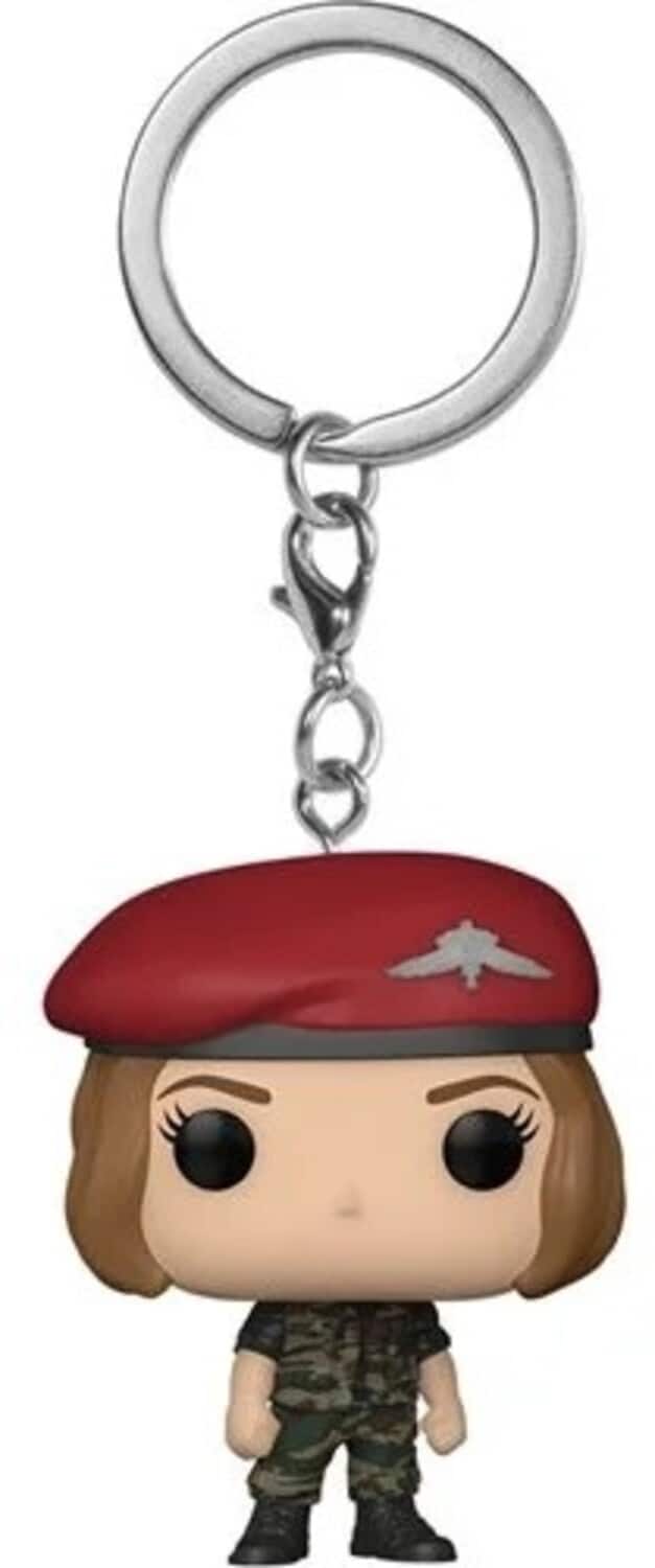 Photos - Action Figures / Transformers Funko POP! KEYCHAIN: Stranger Things Season 4 - Robin in Hunter Outfit - COLLECTIBLES - Multicolor 889698656290