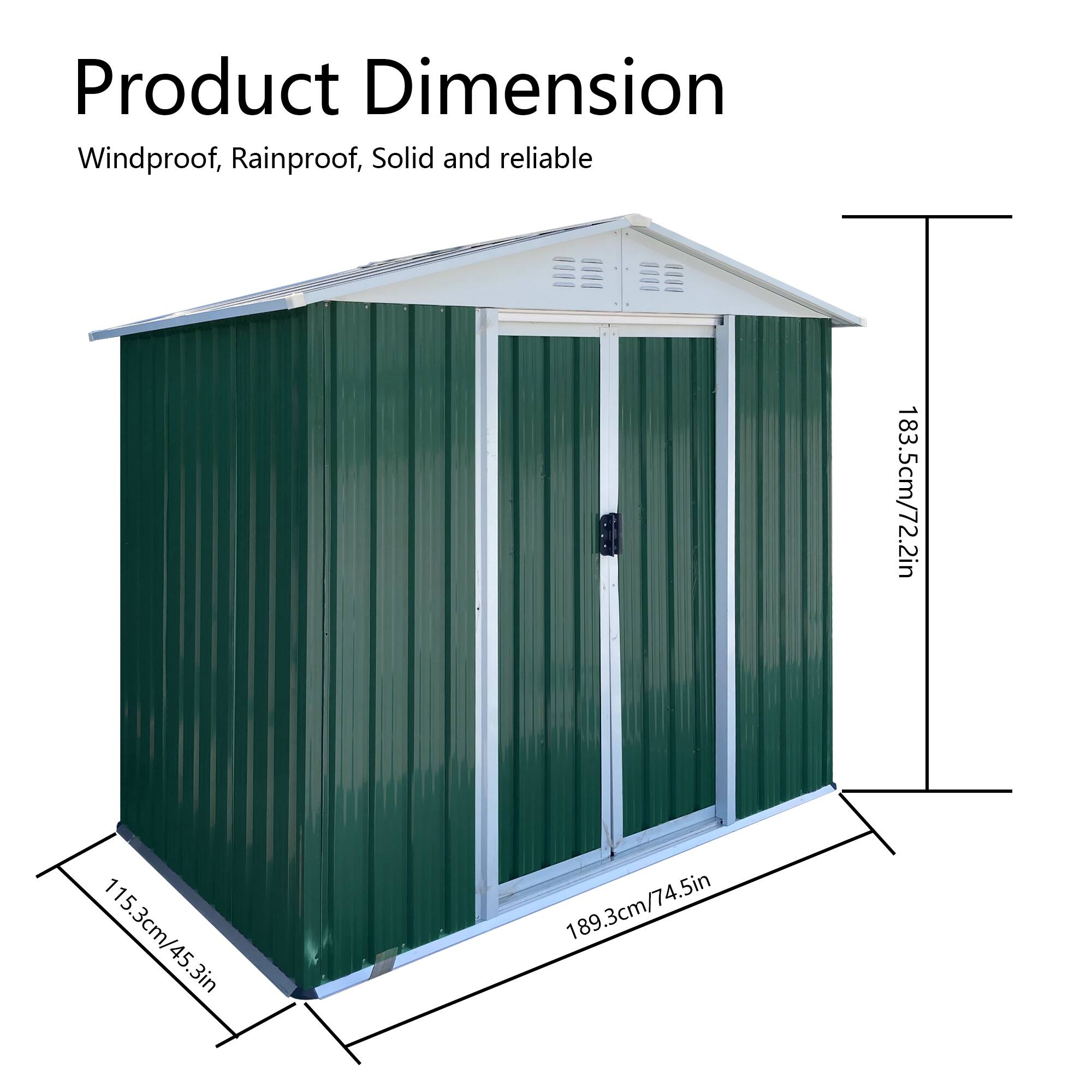 Product Dimension  
Windproof, Rainproof, Solid and reliable  
183.5cm/72.2in  
115.3cm/45.3in  
189.3cm/74.5in