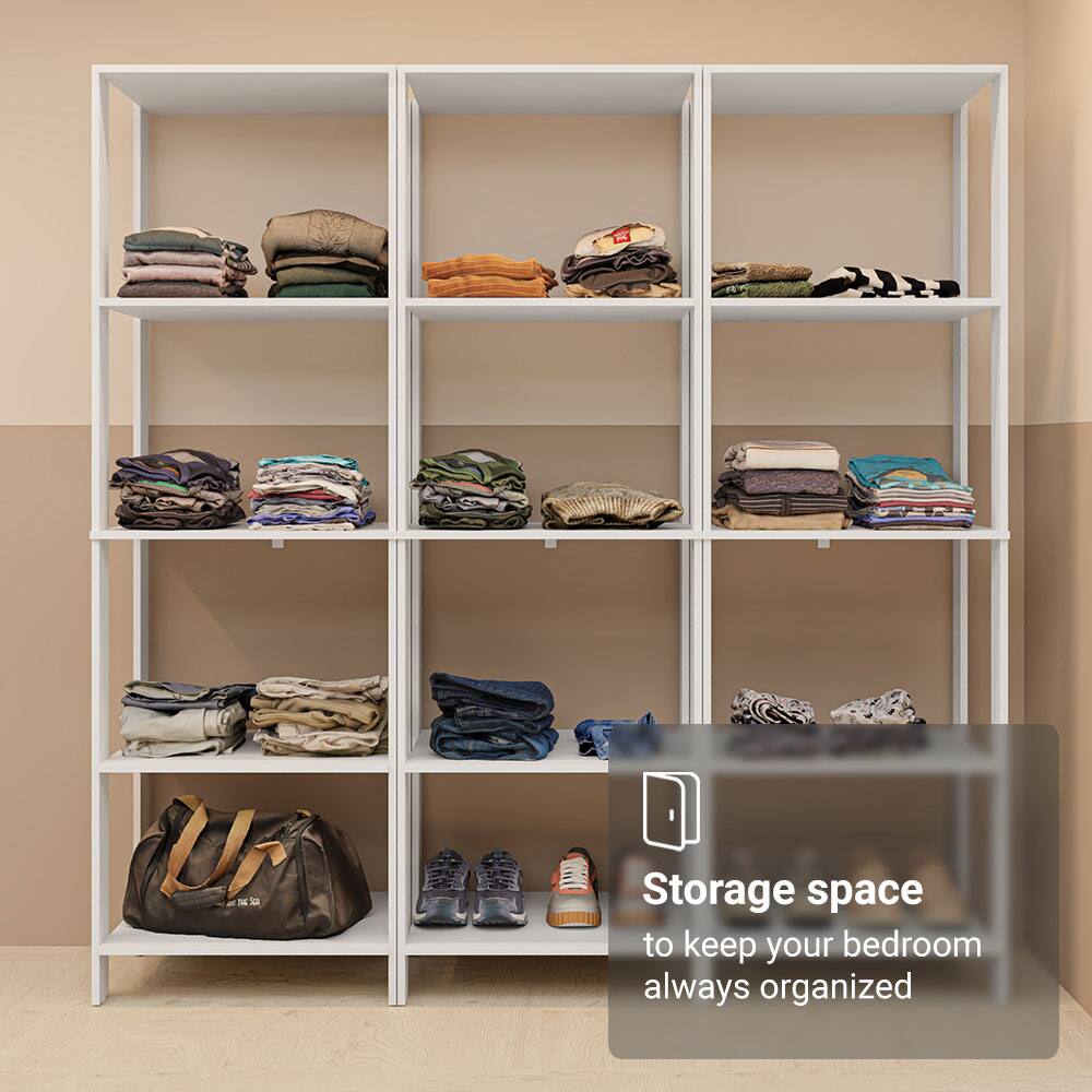 Storage space to keep your bedroom always organized