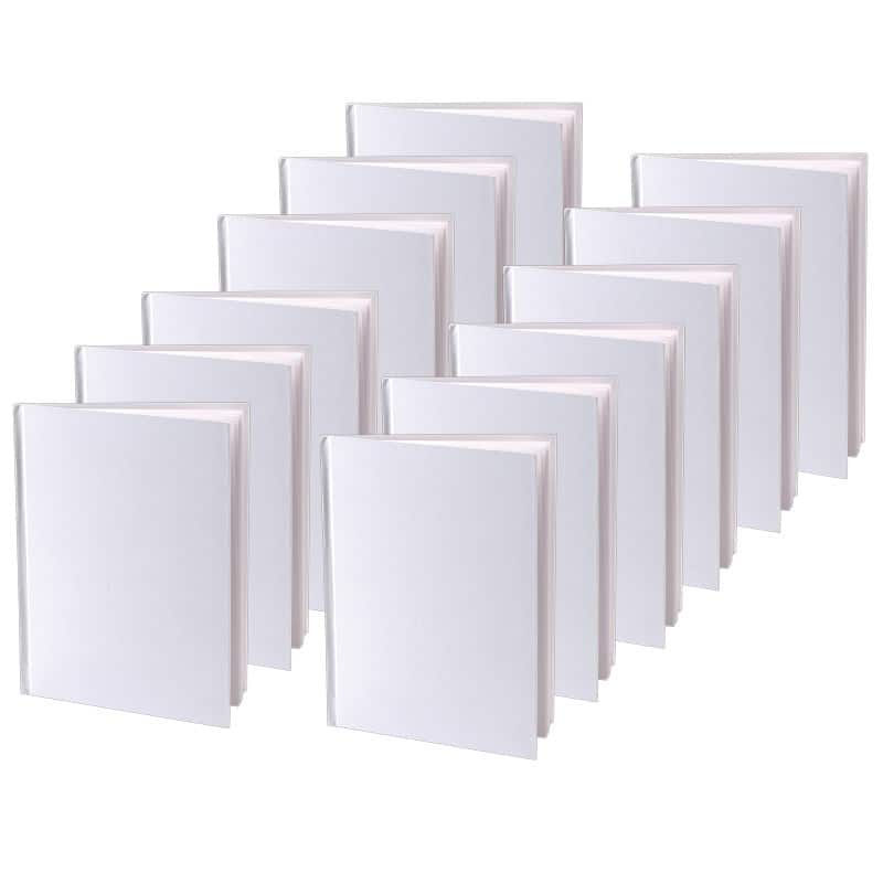 "ASHLEY PRODUCTIONS - Hardcover Blank Book Portrait, White, Pack of 12 - 6"" x 8""" price history on PriceWatchPro