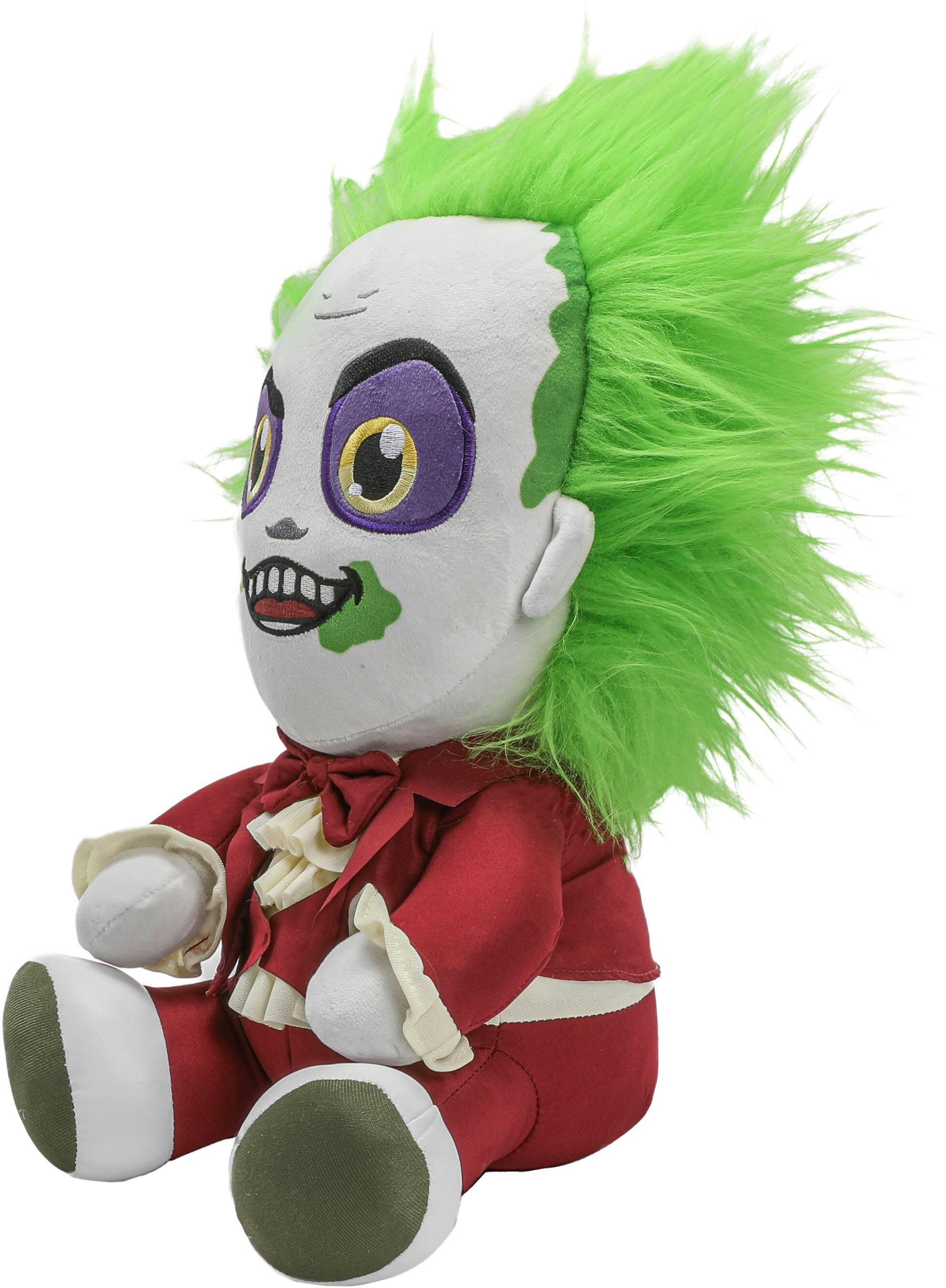 Angle. Kidrobot - Beetlejuice 2 16” Stylized Hug Me – Beetlejuice in Red Tux.