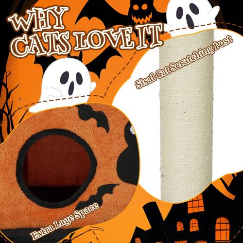 WHY CATS LOVE IT  
Sisal Cat Scratching Post  
Cat Scratching Sisal Space  
Extra Large Space