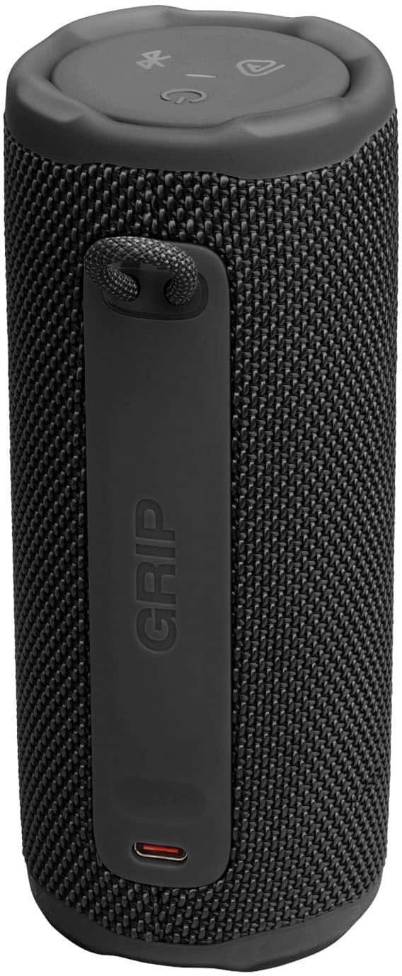 Alt View 1. JBL - Grip Portable Wireless Speaker with Built-In Light - 2025 - Black.