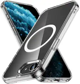 Nakedcellphone - Case for iPhone 17e / 16e - Compatible with MagSafe - Clear